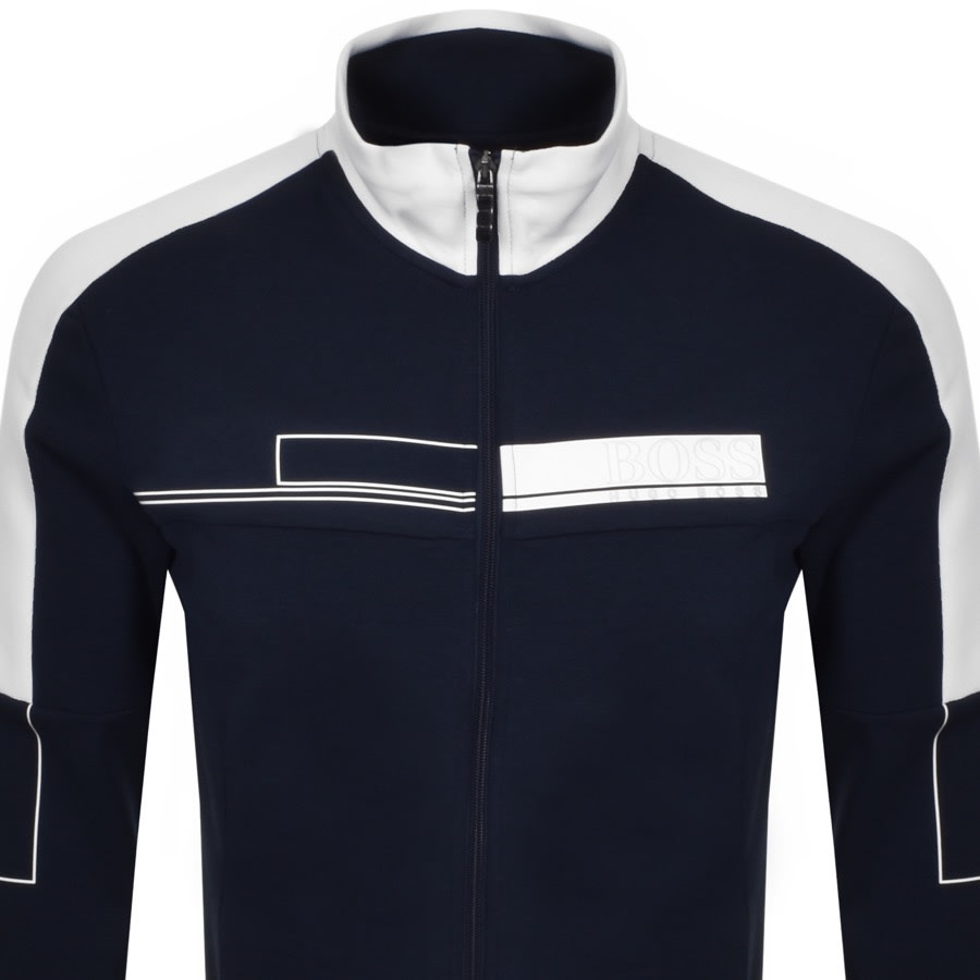 Alternative Image for ProductBOSS Skaz Full Zip Sweatshirt Navy2
